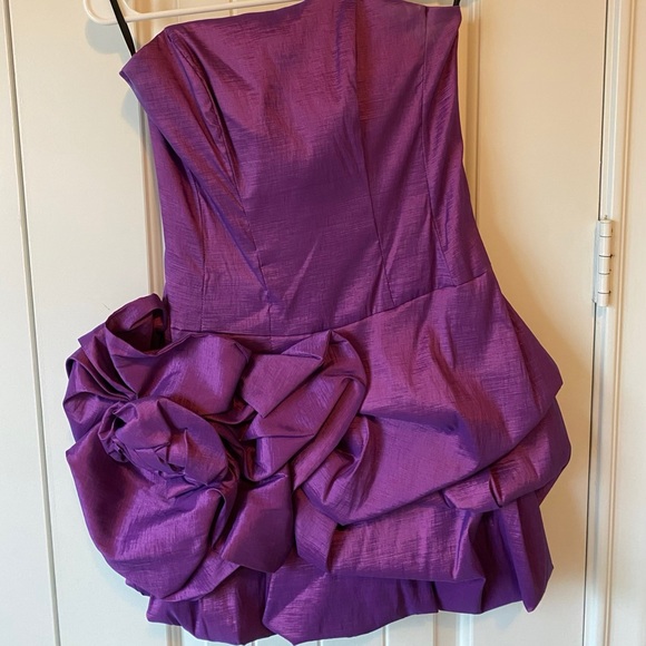 Strapless Purple Dress - Picture 1 of 1
